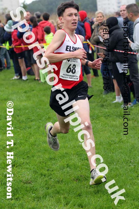 Boys and Girls under-15s, 2021 Farringdon Open Cross Country, Sunderland . Photo: David T. Hewitson/Sports for All Pics